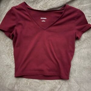 Wild fable red crop top